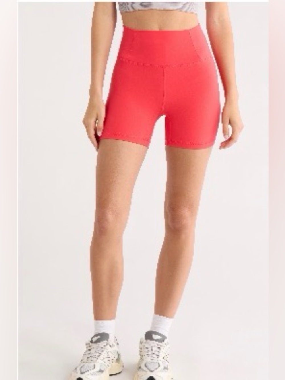 Free people movement never better bike shorts NWT grapefruit $48 XL